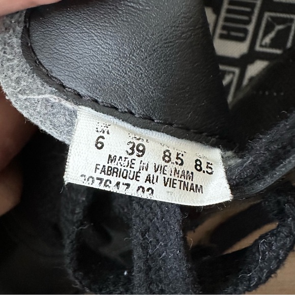 Puma Palermo Leather Sneakers | Black | 8.5 - Picture 9 of 9